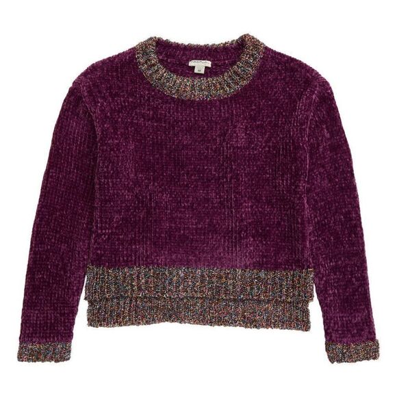 Habitual Cassidy Metallic Chenille Sweater sz 4/5 - Picture 1 of 9